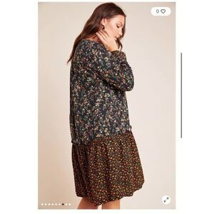 Anthropologie MAEVE Marlie Button-front MIDI Dress NWNT